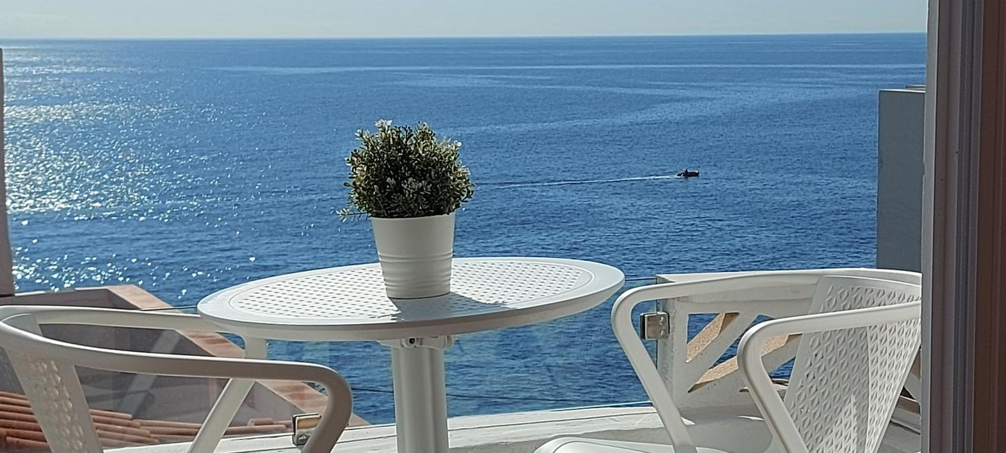 Las Olas Atico Penhouse With Terrace And Sea View, 2 Bedrooms La Caleta  Oda fotoğraf